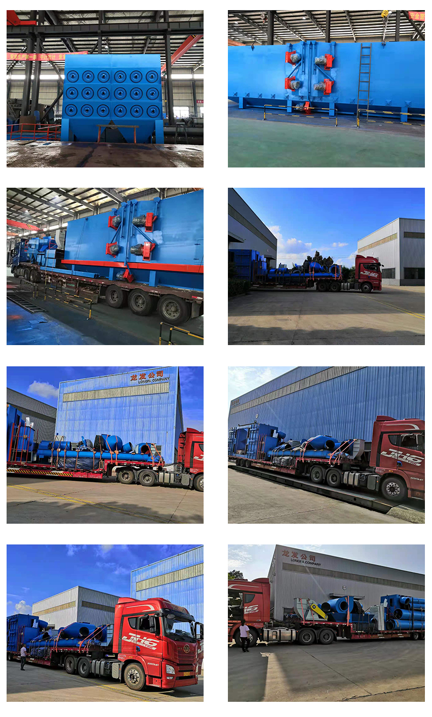 Q6925-12輥道通過式拋丸清理機(jī)發(fā)貨